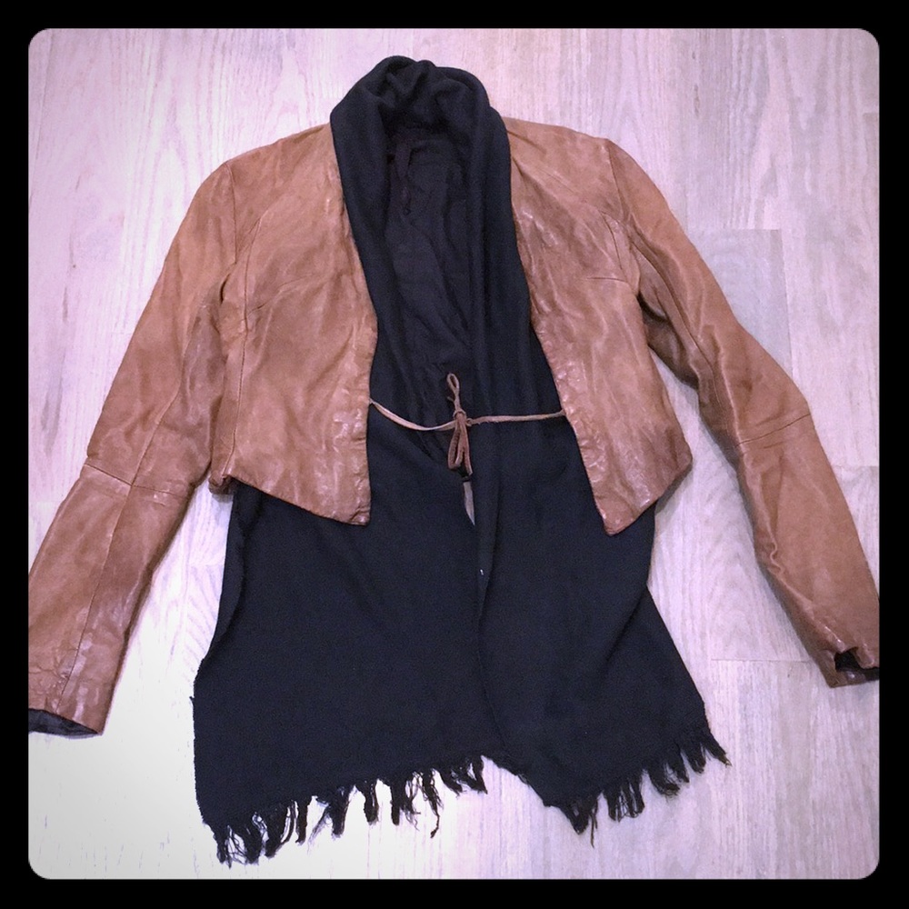 Light weight leather jacket - Picture 1 of 6